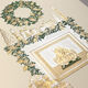 Cozy Christmas Fireplace Mantel Holiday Cards Image 2 of 4